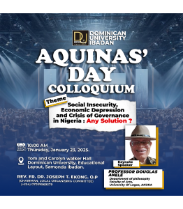 2025 AQUINAS' DAY COLLOQUIUM